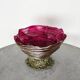 Italian Decorative Contemporary "Ogiva Basket" Purple Bowl by Gaetano Pesce
