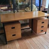 Wood and metal office 70s