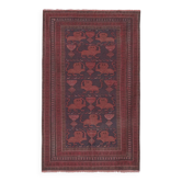 Tapis turc vintage fait main