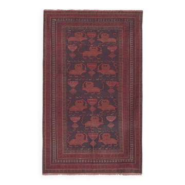 Vintage Turkish handmade rug 116x187 cm