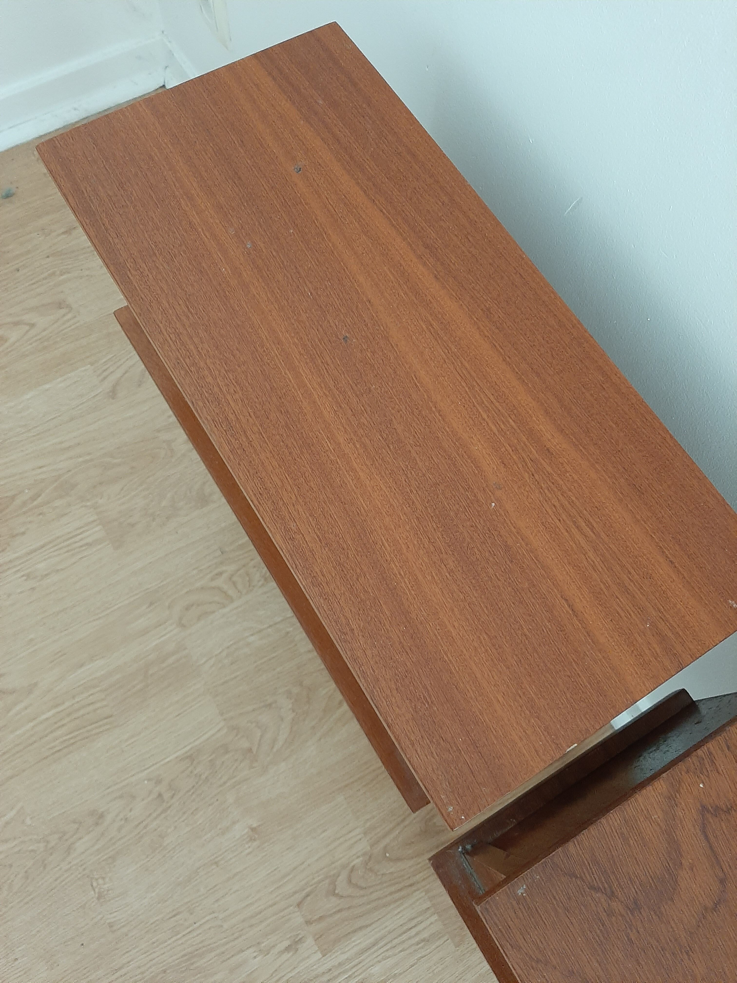 Pair of vintage bedside tables