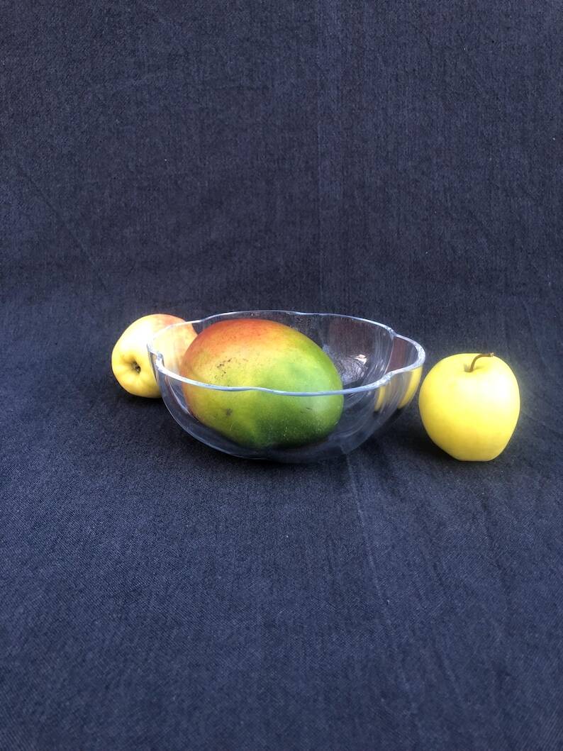 Baccarat crystal table centerpiece/fruit/salad bowl, France, mid-to-late 20