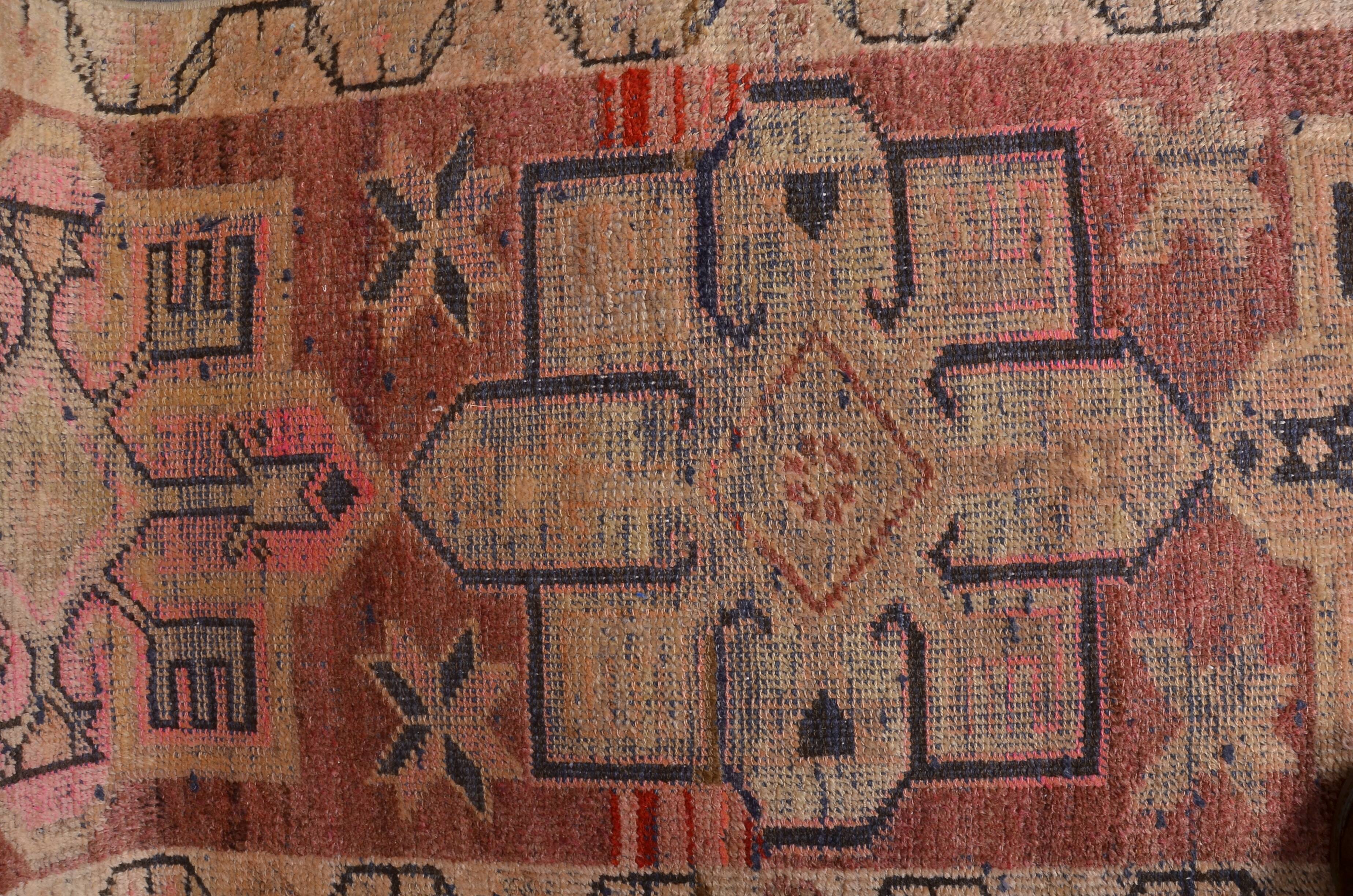 Vintage Hallway Tribal Carpet sku 1873