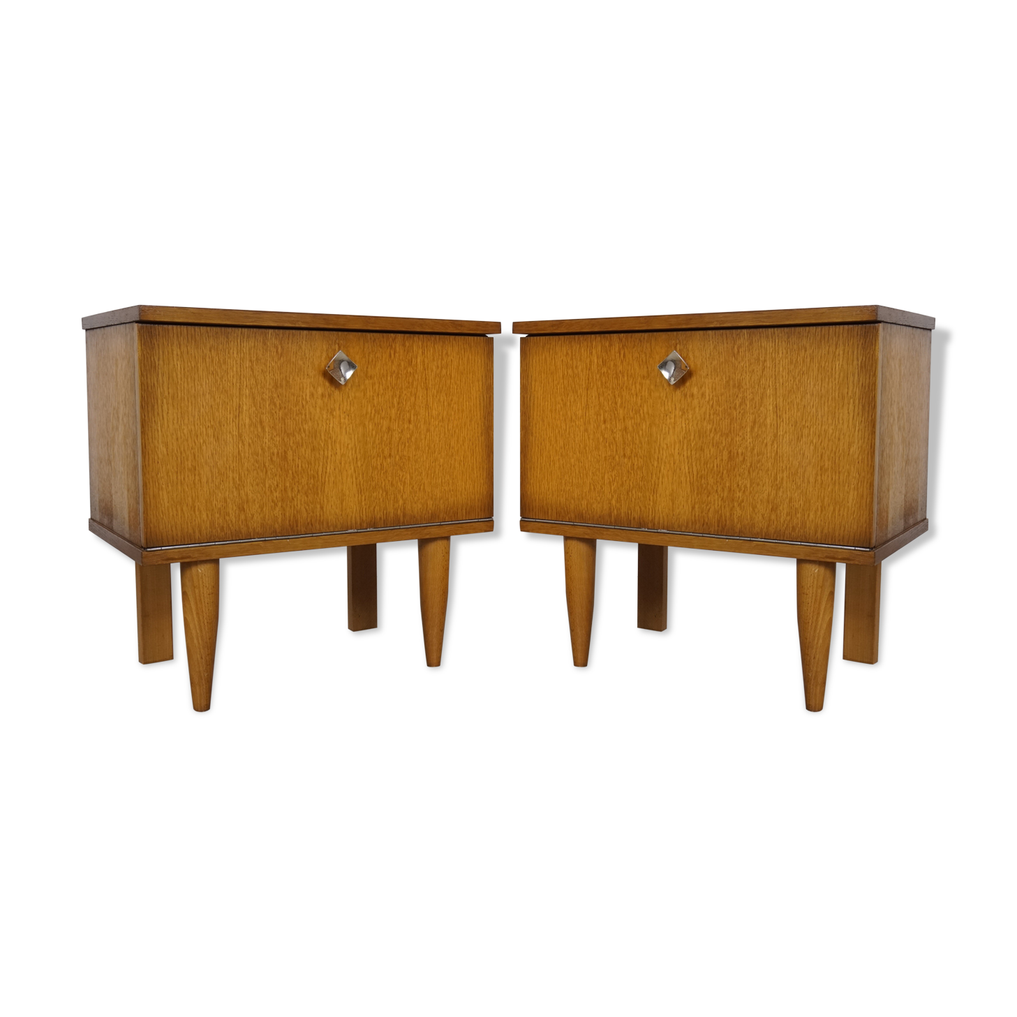 Pair of nightstands 50s
