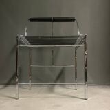 Chaise d'appoint post-moderne rare des années 1980