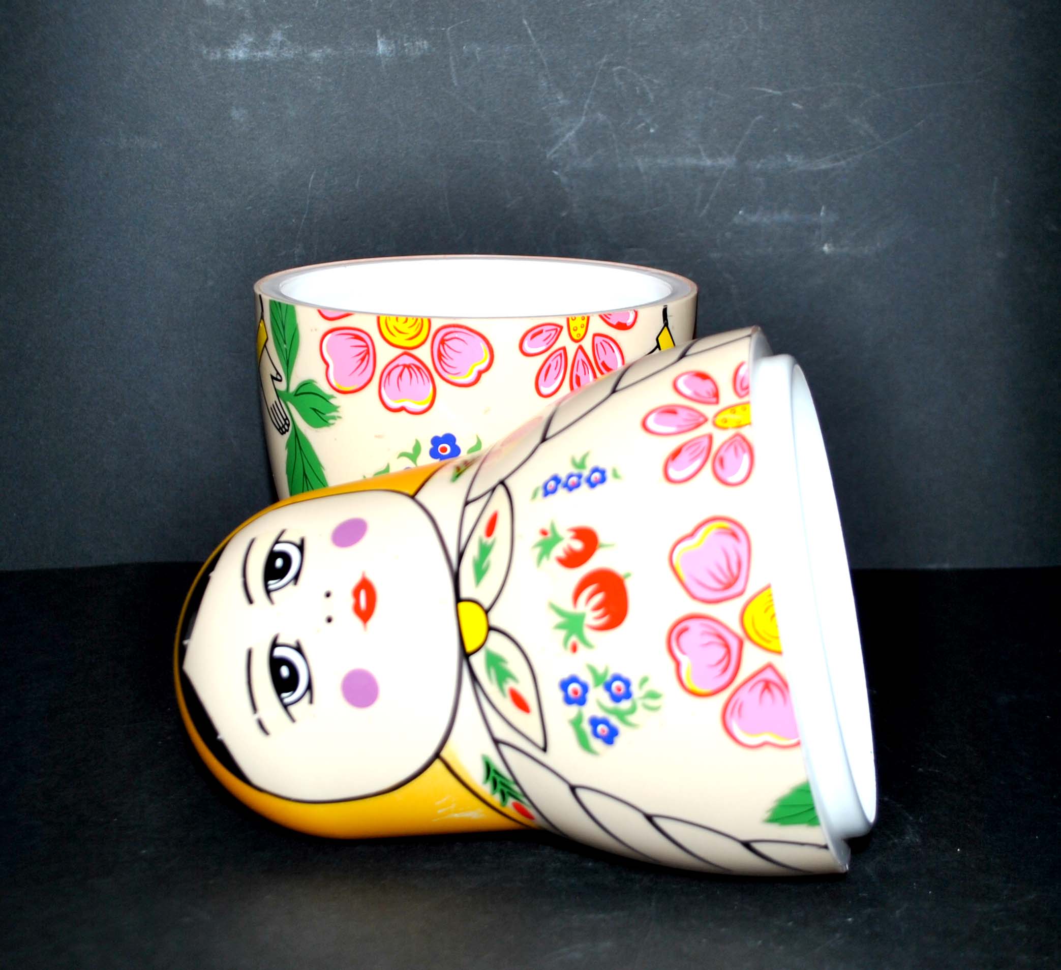 Ice bucket Russian doll Vintage Matryoshka - Vodka Moskovkaya