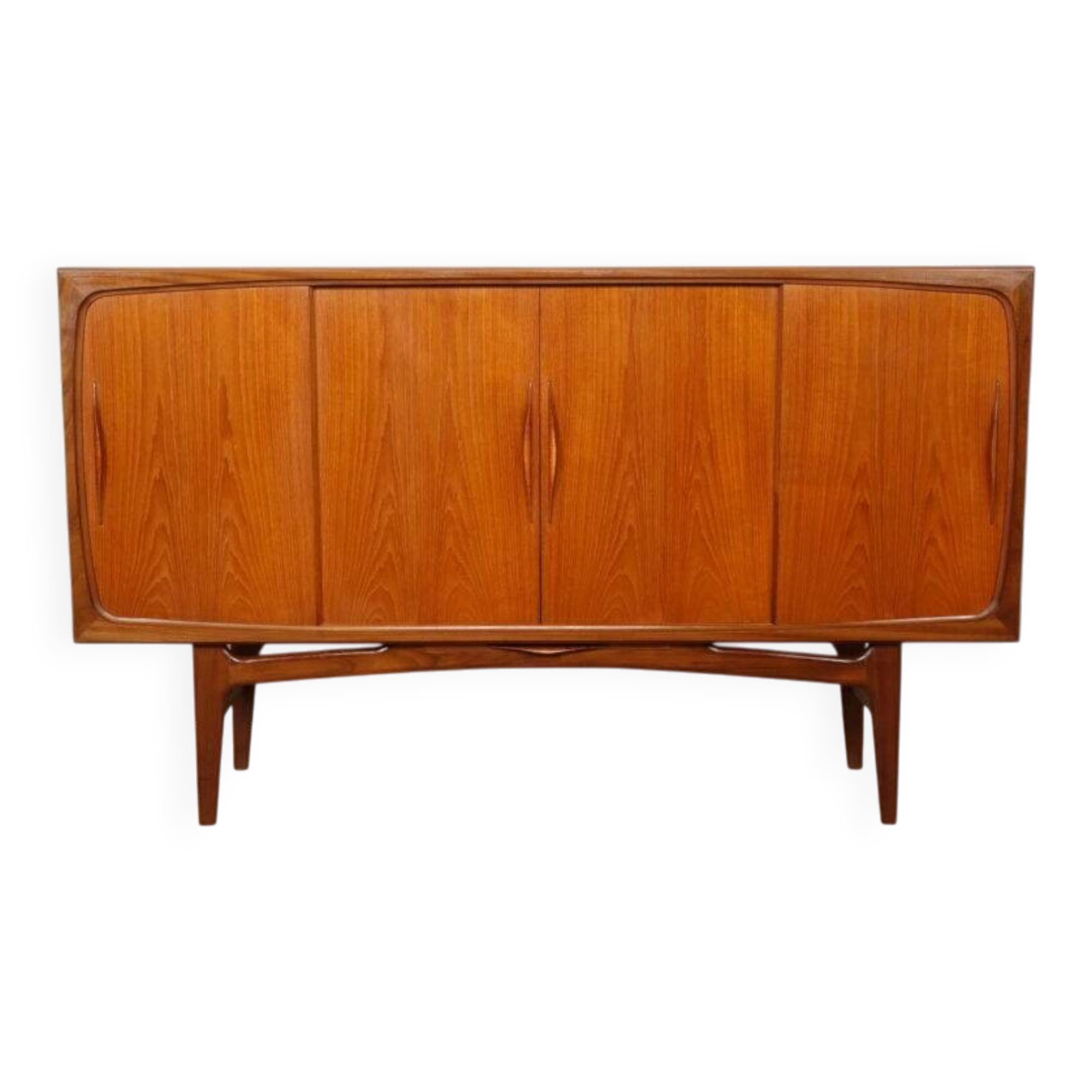 Vintage highboard | Johannes Andersen | Danish design | Teak