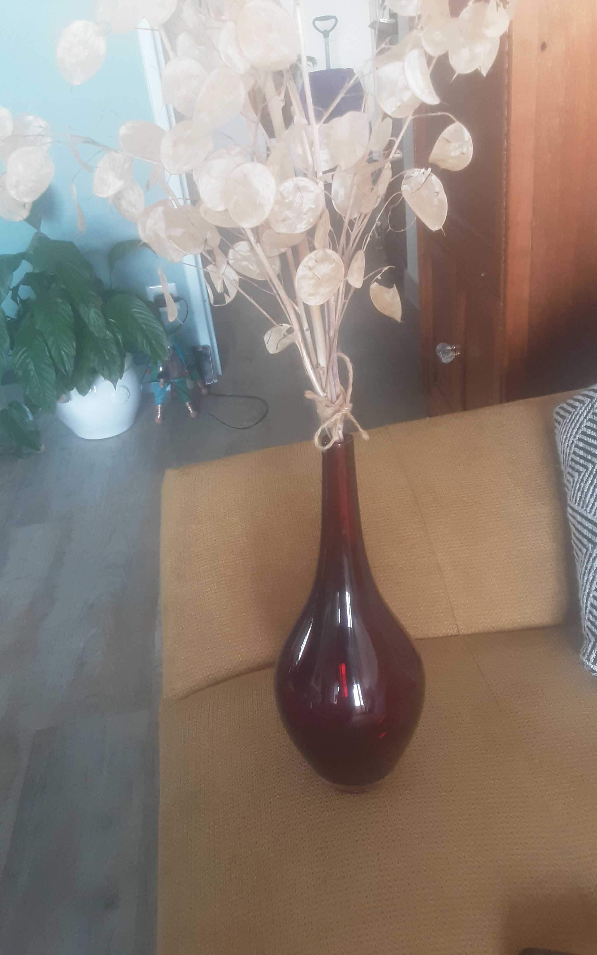 Vase verre épais vintage Selency