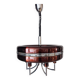 A modernist UFO pendant light from the 70s