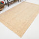 6x9 Beige & Brown Handmade Turkish Rug 285x178Cm