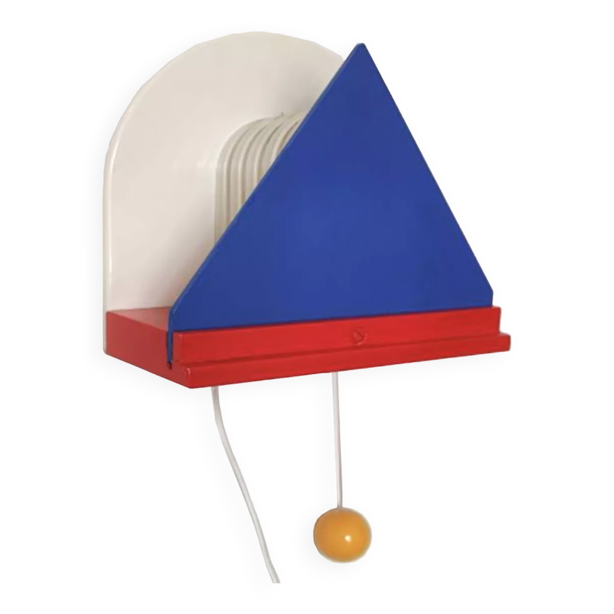 Applique murale vintage Ikea style Memphis, 1980