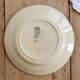 Antique dessert plate, ironstone, Saint Amand model 211 – Flo decoration.