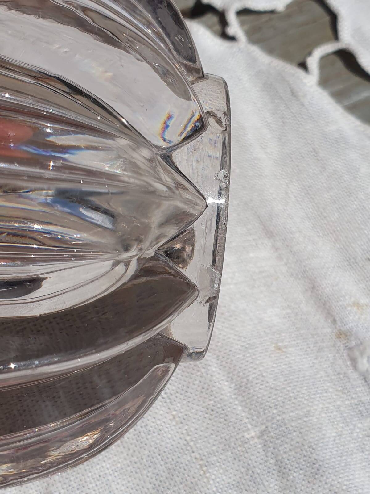 crystal ashtray P. D'Avsen