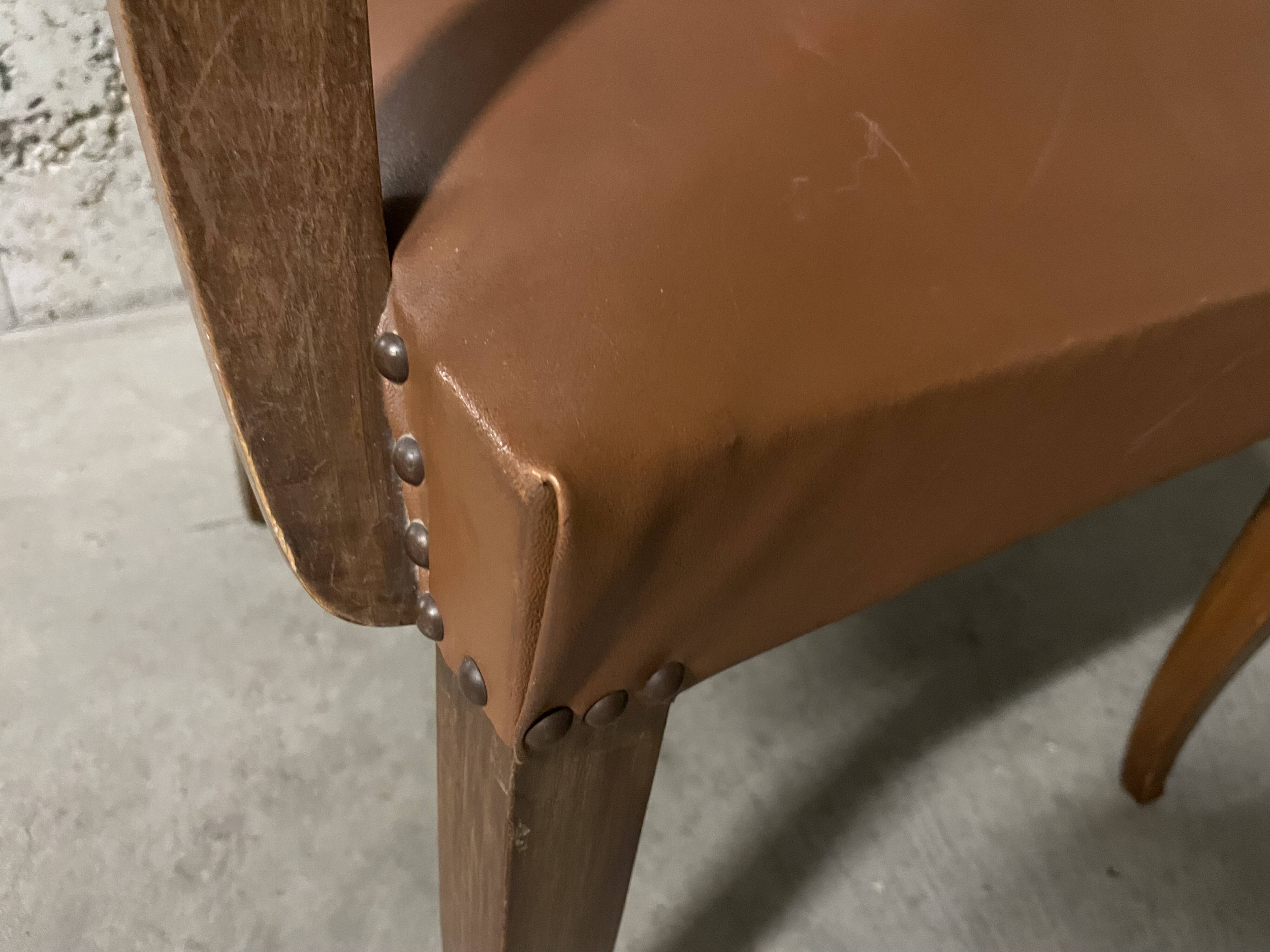 1950s bridge armchair