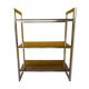 Metal shelf and smoked glass Roche Bobois