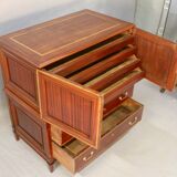 Mahogany commode/storage unit 1900 louis xvi style