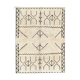 Modern Moroccan carpet white