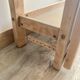 Workbench made of light wood
