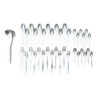 Christofle 37-piece cutlery set, Orly model