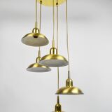 Lampe cascade, années 1980