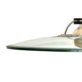 A glass pendant light, Italy 1970s