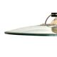 A glass pendant light, Italy 1970s