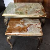 Marble side tables