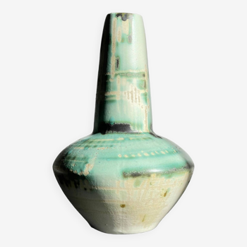 Vase signé en céramique, années 50, Esprit Jacques BLIN