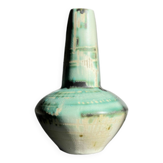 Vase signé en céramique, années 50, Esprit Jacques BLIN