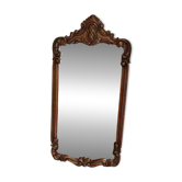 Large mirror in baroque rocaille rococo style.