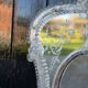 Venetian mirror made of Murano glass, circa 1950.