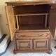 Storage furniture / bar / TV in solid oak – very high quality