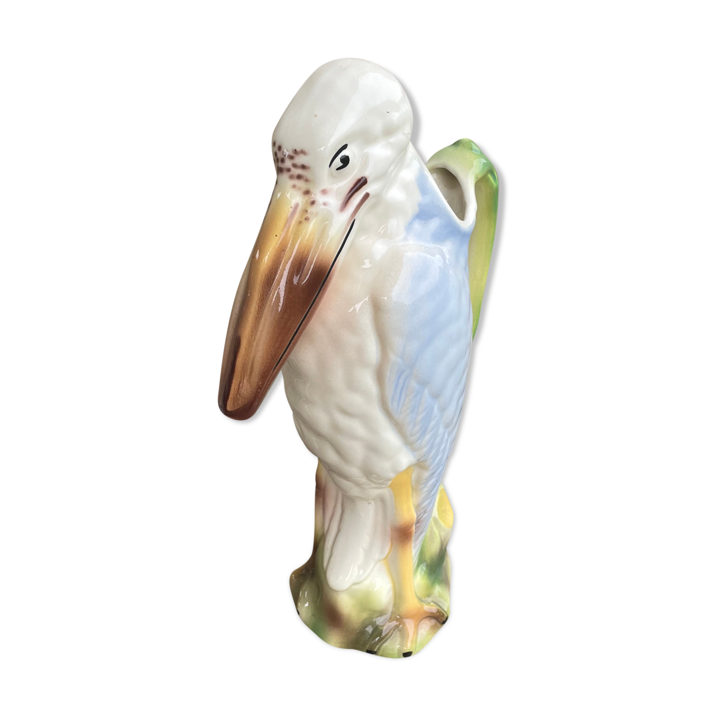 Pitcher barbotine stork