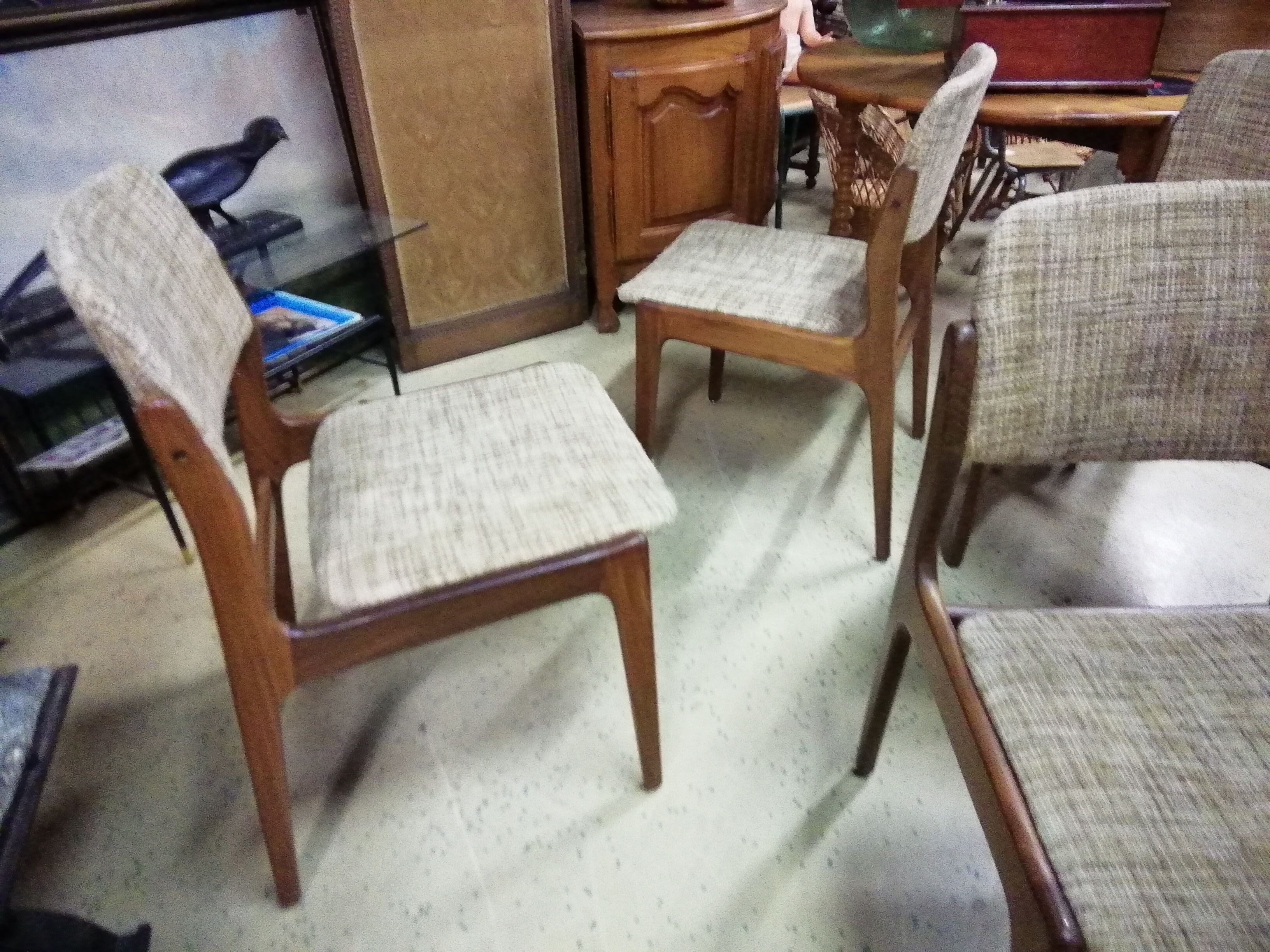 Scandinavian teak chairs