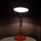 1970s orange metal desk lamp