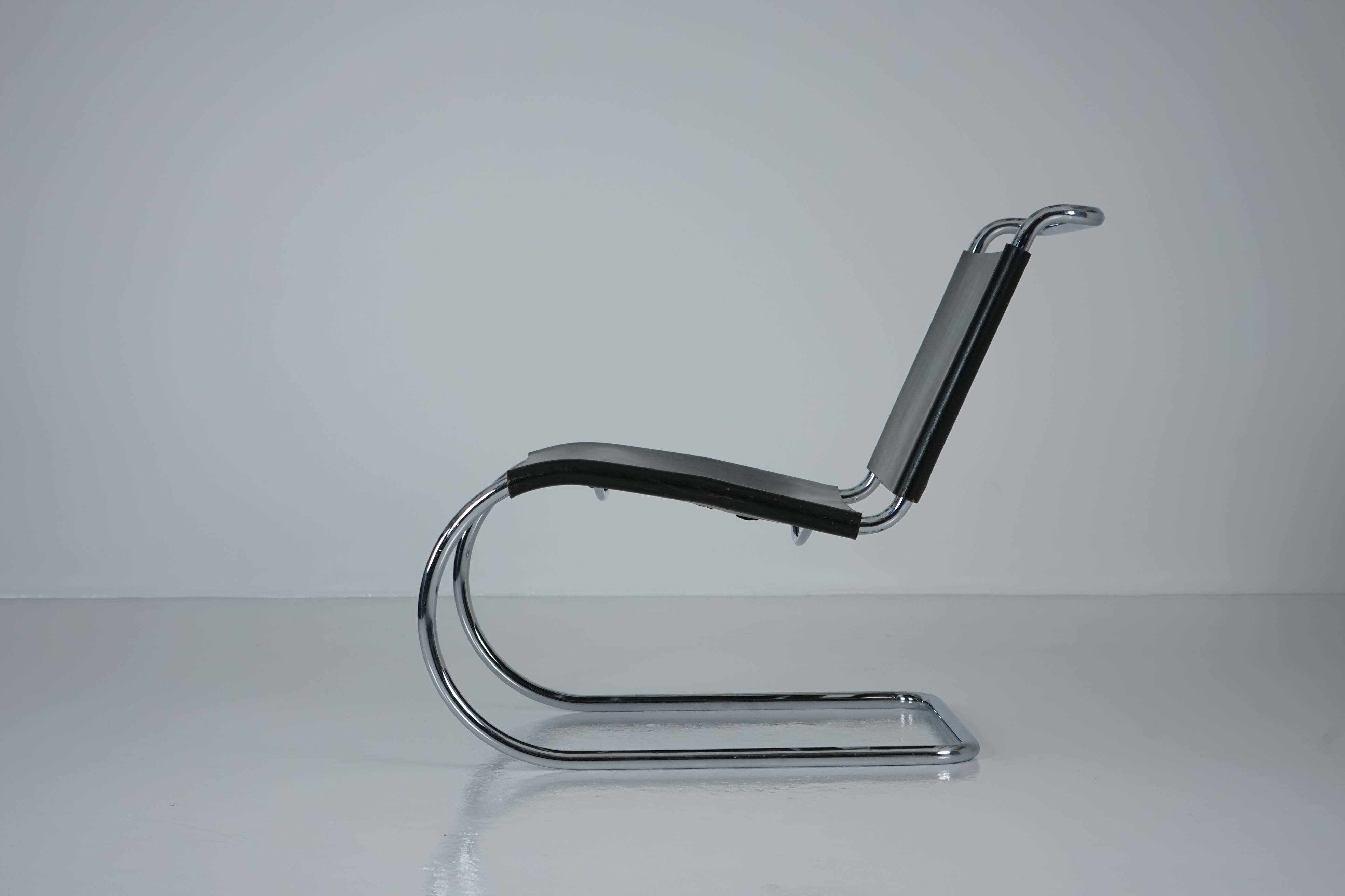 MR30/5 Tubular Steel Arm Chair by Ludwig Mies van der Rohe for Knoll