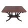 19th-century English style mahogany drop-leaf table.
