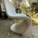 Authentic white Panton chairs by Vitra – Design by Verner Panton
