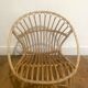 Paire de Fauteuils Rotin - Coquilles