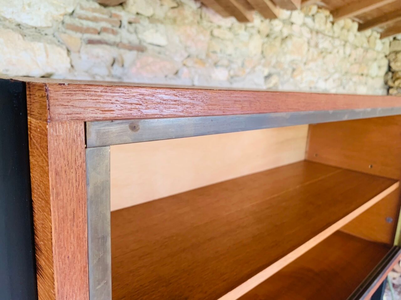 Vintage 2-compartment wall unit, 1960