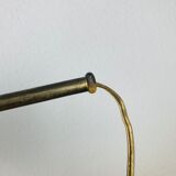 Art Deco lamp goes up and down opaline brass