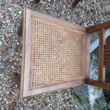 Art Deco chairs in cane wood