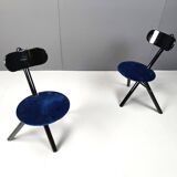 Pair of foldable stools by Calligaris, 1990s