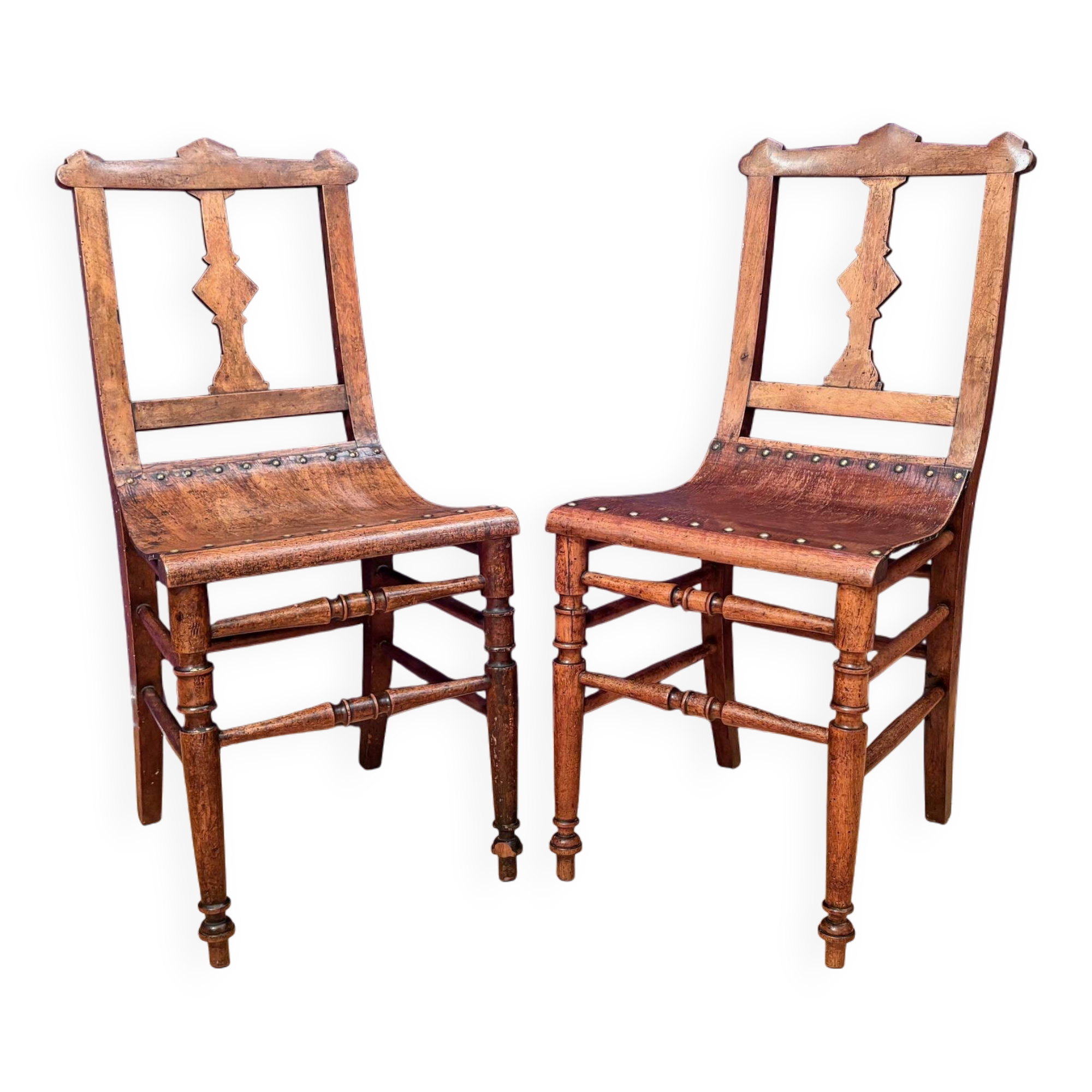 Pair of Secession chairs, 19th/20th century