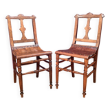 Pair of Secession chairs, 19th/20th century