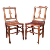 Paire de chaises Sécession, 19e/20e siècle