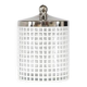 Sugar bowl by Josef Hoffmann for Bieffeplast, Italy, 1980s.
