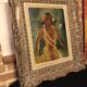 Painting of a tahitian woman by vincente cristellys 1898-1970