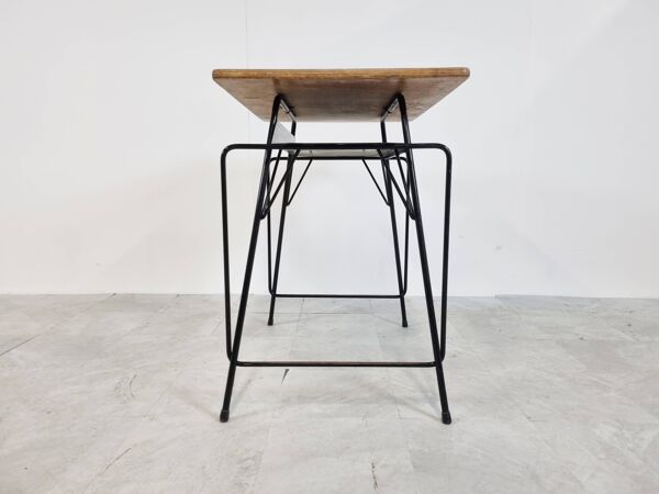Bureau vintage conçu par Willy Van Der Meeren pour Tubax, années 1950