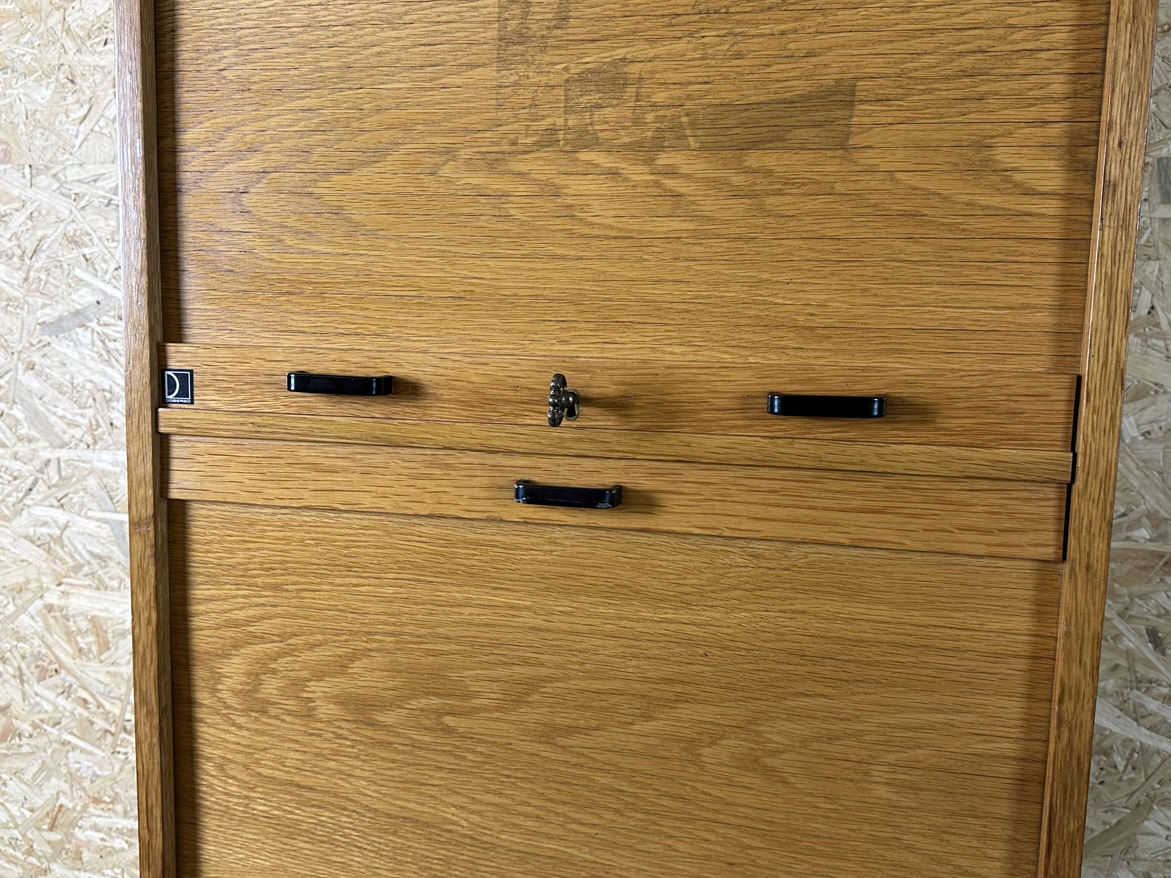 50s 60s roller shutter cabinet office cabinet filing cabinet mid century design